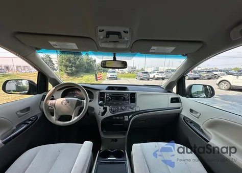 2012 Toyota Sienna Le from USA, damaged, VIN 5TDKK3DC8CS259121